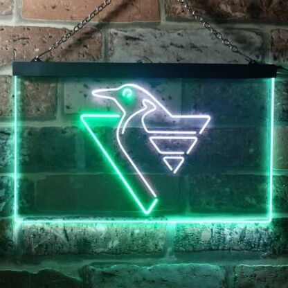 Pittsburgh Penguins Logo 1 LED Neon Sign - Legacy Edition neon sign LED