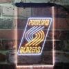 Portland Trail Blazers Logo LED Neon Sign Legacy Edition