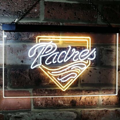 San Diego Padres Logo 1 LED Neon Sign - Legacy Edition neon sign LED