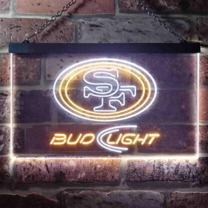 San Francisco 49ers Bud Light LED Neon Sign neon sign LED