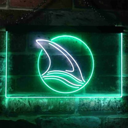 San Jose Sharks Fin 2 LED Neon Sign neon sign LED