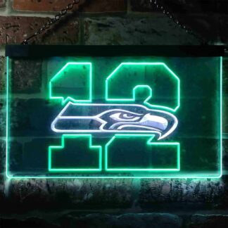 Seattle Seahawks 12th man LED Neon Sign neon sign LED