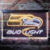 Seattle Seahawks Bud Light LED Neon Sign