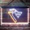 aPittsburgh Penguins Logo LED Neon Sign Legacy Edition