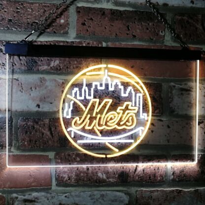 New York Mets Logo 1 LED Neon Sign neon sign LED