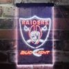 Oakland Raiders Bud Light LED Neon Sign