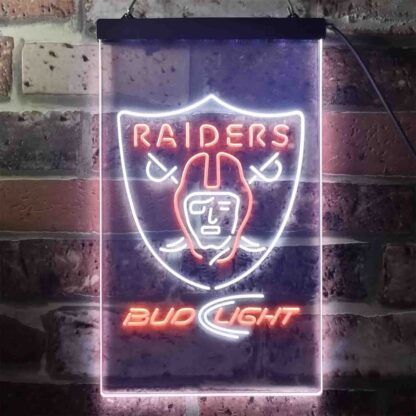 Oakland Raiders Bud Light LED Neon Sign neon sign LED