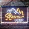 Rainier Beer Mountain LED Neon Sign