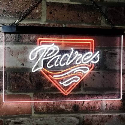 San Diego Padres Logo 1 LED Neon Sign - Legacy Edition neon sign LED