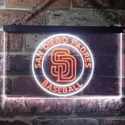 San Diego Padres Logo 2 LED Neon Sign neon sign LED