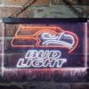 Seattle Seahawks Bud Light LED Neon Sign