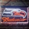 Seattle Seahawks Budweiser LED Neon Sign