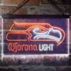 Seattle Seahawks Corona Light LED Neon Sign