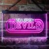 New Jersey Devils Banner LED Neon Sign