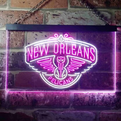 New Orleans Pelicans Logo LED Neon Sign neon sign LED