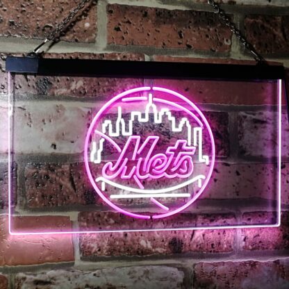 New York Mets Logo 1 LED Neon Sign neon sign LED