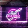Pabst Blue Ribbon Guitar LED Neon Sign