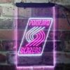 Portland Trail Blazers Logo LED Neon Sign Legacy Edition