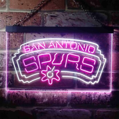 San Antonio Spurs Logo LED Neon Sign - Legacy Edition neon sign LED