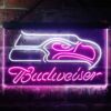 Seattle Seahawks Budweiser LED Neon Sign
