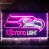 Seattle Seahawks Corona Light LED Neon Sign