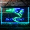 New England Patriots Bud Light LED Neon Sign