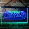 New Jersey Devils Banner LED Neon Sign