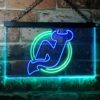 New Jersey Devils Logo LED Neon Sign Legacy Edition