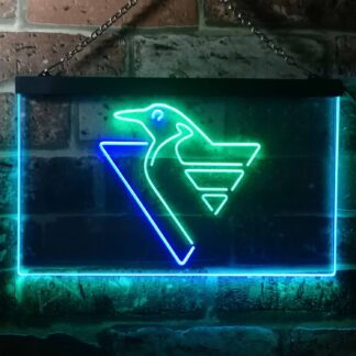 Pittsburgh Penguins Logo 1 LED Neon Sign - Legacy Edition neon sign LED