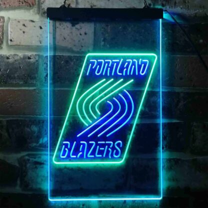 Portland Trail Blazers Logo LED Neon Sign - Legacy Edition neon sign LED