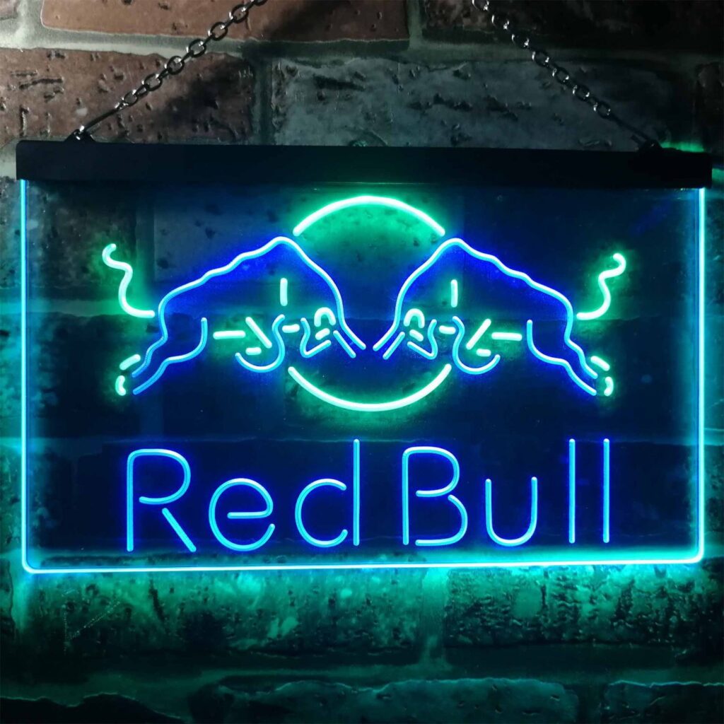 Red Bull Fighting Bulls LED Neon Sign - neon sign - LED sign - shop ...