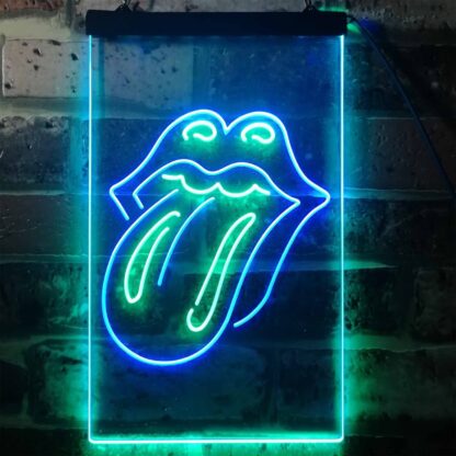 Rolling Stones Logo 2 LED Neon Sign neon sign LED