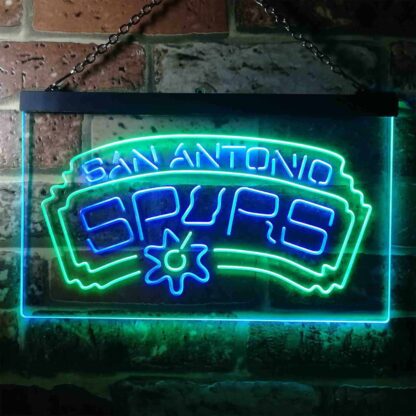 San Antonio Spurs Logo LED Neon Sign - Legacy Edition neon sign LED