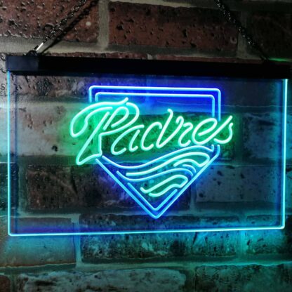 San Diego Padres Logo 1 LED Neon Sign - Legacy Edition neon sign LED