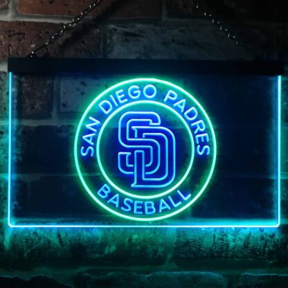 San Diego Padres Logo 2 LED Neon Sign neon sign LED