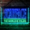 Scarface The World Is Yours LED Neon Sign