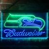 Seattle Seahawks Budweiser LED Neon Sign