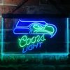 Seattle Seahawks Coors Light LED Neon Sign