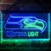Seattle Seahawks Corona Light LED Neon Sign