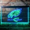 aPhiladelphia Eagles Bud Light LED Neon Sign
