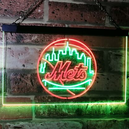 New York Mets Logo 1 LED Neon Sign neon sign LED