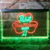 Pabst Blue Ribbon Clover LED Neon Sign