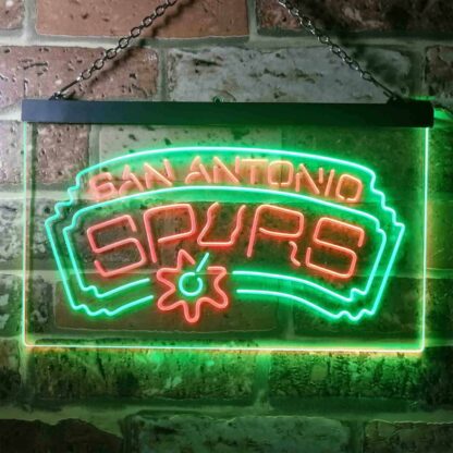 San Antonio Spurs Logo LED Neon Sign - Legacy Edition neon sign LED