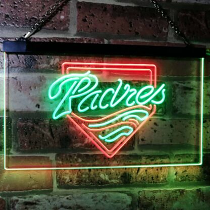 San Diego Padres Logo 1 LED Neon Sign - Legacy Edition neon sign LED