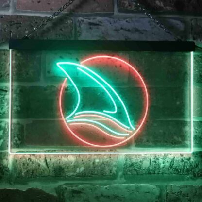 San Jose Sharks Fin 2 LED Neon Sign neon sign LED
