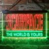 Scarface The World Is Yours LED Neon Sign