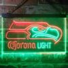 Seattle Seahawks Corona Light LED Neon Sign