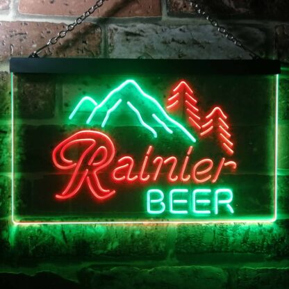 Rainier Beer Mountain LED Neon Sign neon sign LED