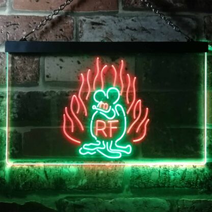 Rat Fink Fire Flame LED Neon Sign neon sign LED