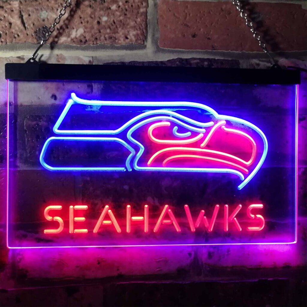 Seattle Seahawks LED Neon Sign - neon sign - LED sign - shop - What's